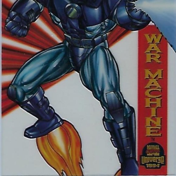 1994 Marvel Universe Trading Card - Suspended Animation - War Machine - Picture 3 of 3